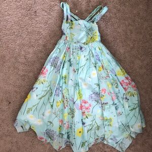 Girls floral dress